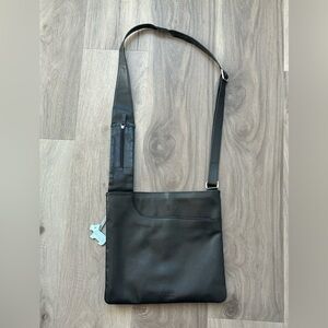 Radley Black Leather Cross Body Bag